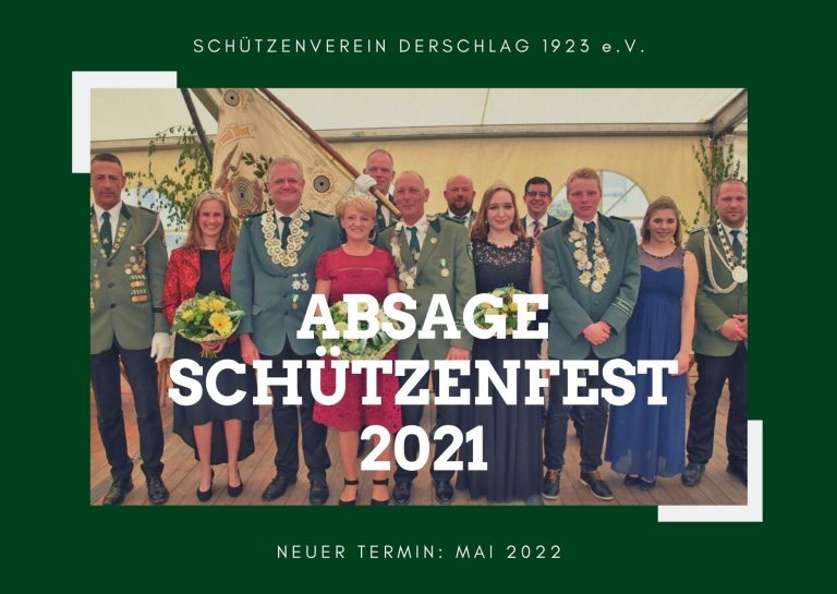 Absage Schützenfest 2021