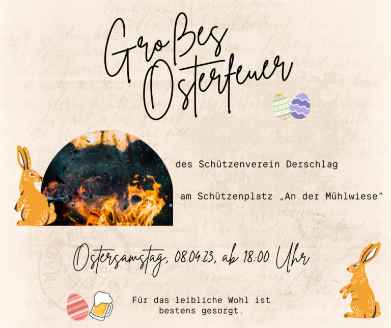 Osterfeuer Derschlag 2023